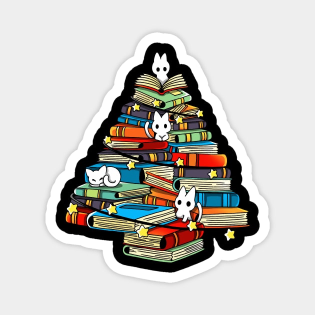 Christmas Books Magnet by Vallina84