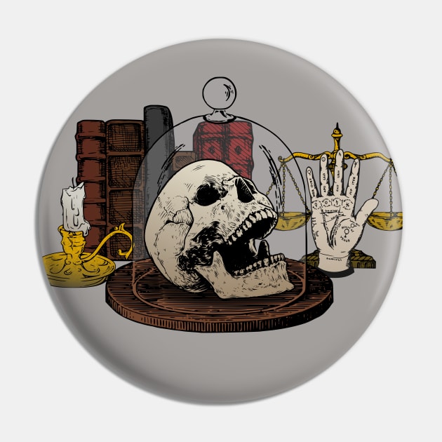 Witch's Desk Pin by RavenWake