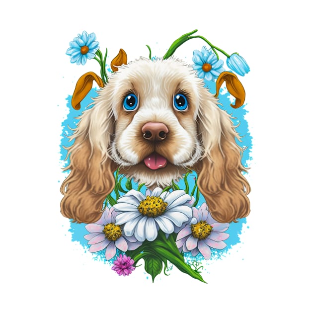 spaniel dog lover by Crazy.Prints.Store