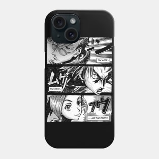 The Good, the Wild & the Pretty - manga Phone Case