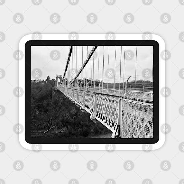 Clifton Suspension Bridge Magnet by Graz-Photos