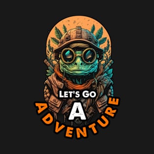 Let's Go A  Adventure Hiking T-Shirt