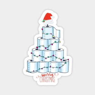 Toilet Paper Christmas Tree 2020 Magnet