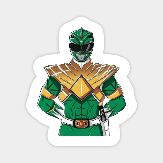 Green rangers Magnet by THE H3 PODCAST OFFICIAL