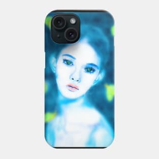 Moth Girl Phone Case