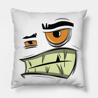 Angry face Pillow