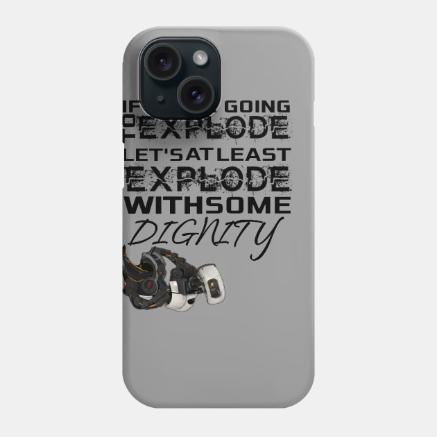 GLaDOS Phone Case by OneBeamofSunshine