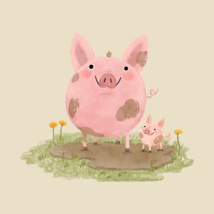 Piggies in a Mud Puddle T-Shirt