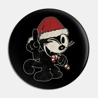 Felix the cat - Christmas Pin