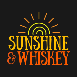 Sunshine & Whiskey - Summer T-Shirt