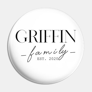 Griffin Family EST. 2020, Surname, Griffin Pin