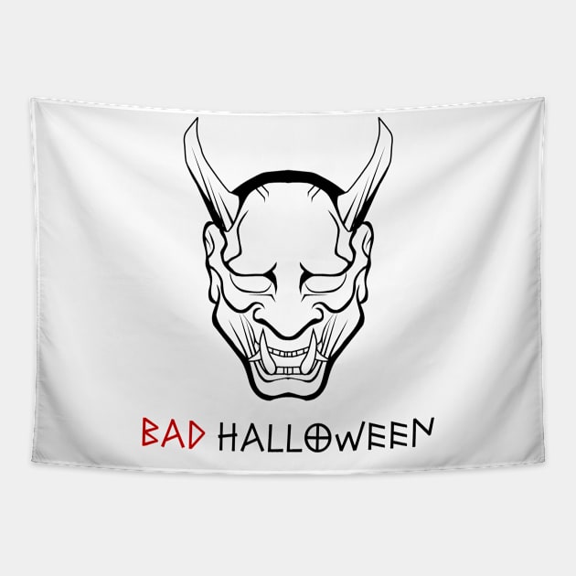 Bad Halloween Tapestry by alialbadr