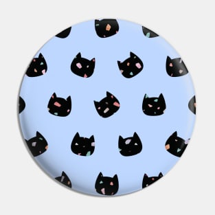 Terrazzo Cats Pin