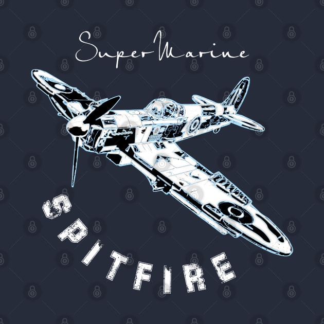 Spitfire Supermarine by aeroloversclothing