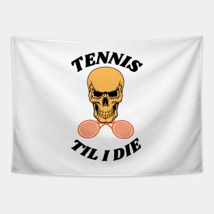 US Open Tennis Til I Die Tapestry