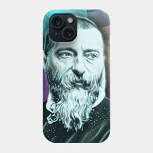 Jean-Baptiste Alphonse Karr Portrait | Jean-Baptiste Alphonse Karr Artwork 6 Phone Case