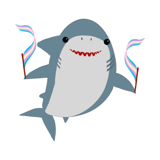 Trans Pride Shark T-Shirt