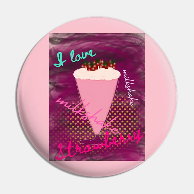 I love milkshake Pin by Prince