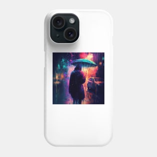 Live Life, In The Rain Phone Case