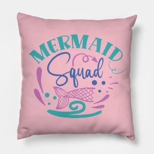 Mermaid Squad Pillow