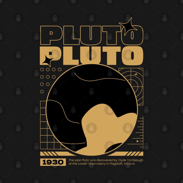 Dwarf Planet Pluto by faagrafica