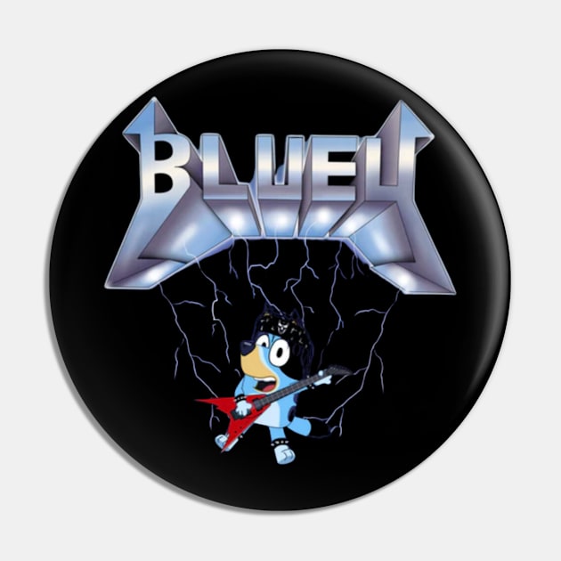 bluey metal Pin by GapiKenterKali