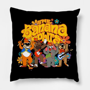 The Banana Splits - Cartoons Vintage Pillow