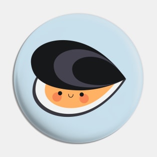 Cute mussels Pin