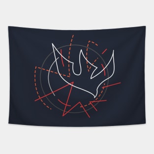 Holy Spirit symbol illustration Tapestry