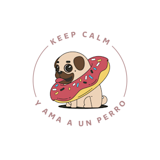 KEEP CALM Y AMA A UN PERRO T-Shirt