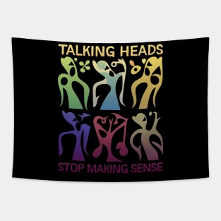 Talking Heads Stop Making Sense // Retro Style Design Tapestry