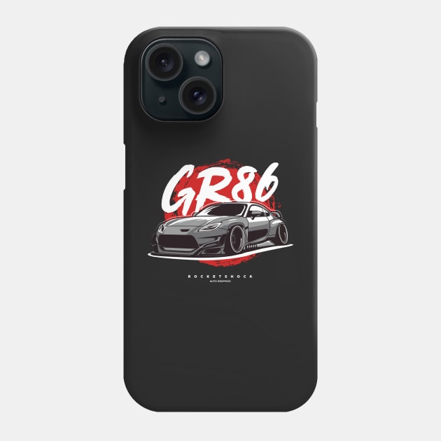 GR86 Custom Phone Case by ASAKDESIGNS