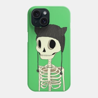 Skeleton Kitty Phone Case