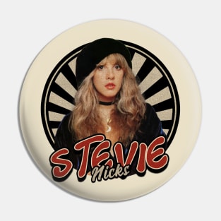 Vintage 80s Stevie Nicks Pin