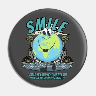 Just Smile Pin