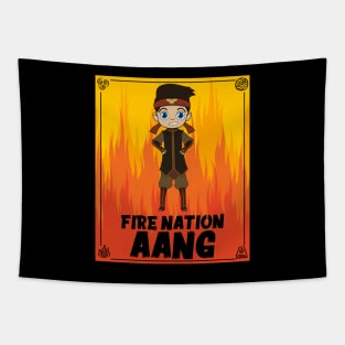 FIRE NATION AANG-KUZON AVATAR CUTE CHIBI POSTER Tapestry