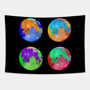 Moon Saturation Tapestry