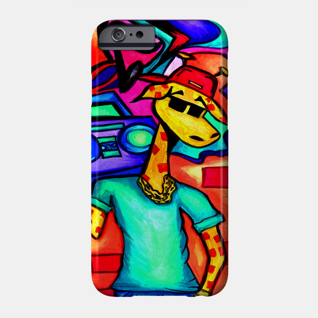 Graffiti Giraffe Diamond Giraffe Lover Gifts Phone Case