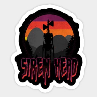 Siren Head  Sticker for Sale by RatKingRatz