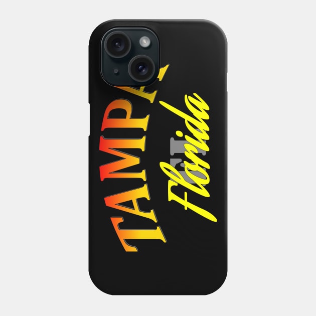 City Pride: Tampa, Florida Phone Case by Naves