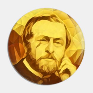 Hippolyte Taine Golden Portrait | Hippolyte Taine Artwork 9 Pin