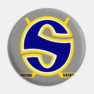 Defunct - Minnesota Fighting Saints Hockey 1972 Pin