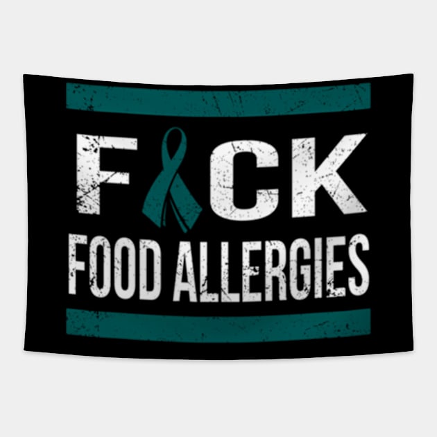 Support Food Allergies Tapestry by Sink-Lux