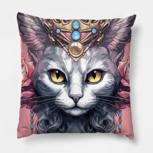 Evil cat Pillow