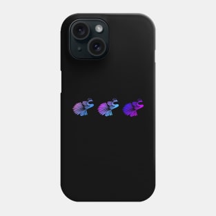 Colourful Abstract Pattern Birds Phone Case