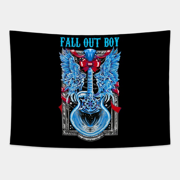 FALL OUT BAND Tapestry by Angelic Cyberpunk