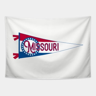 Missouri Flag Pennant Tapestry