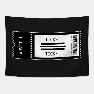 Concert Tickets Tapestry