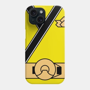 Samurai Power - Yellow Phone Case