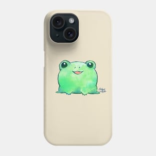 Watercolor Fwog Phone Case